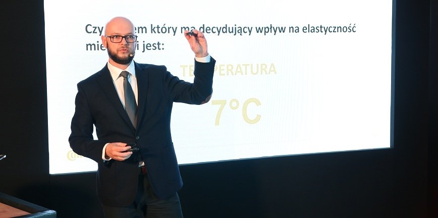 Łukasz Kusiak, product manager w Continental Opony Polska. 