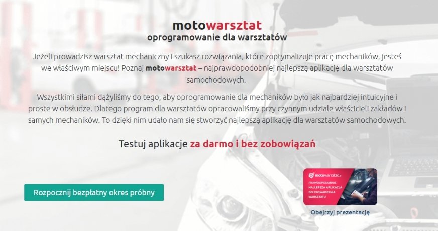 Rewolucyjne narzędzie dla przyszłych mechaników - edukacyjna wersja Motowarsztat.pl