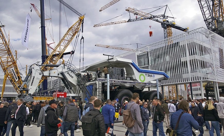 Bauma to największa wystawa maszyn budowlanych na świecie